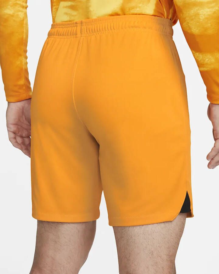 Nike Nederland 2022/23 Stadium Thuis Dri FIT voetbalshorts voor heren Oranje