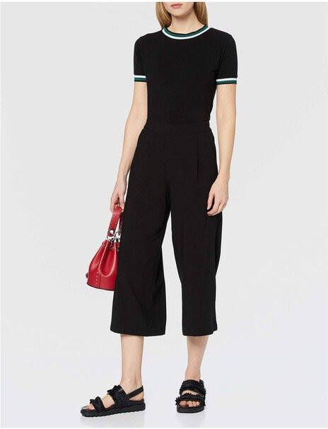 ONLY high waist culotte Caisa zwart