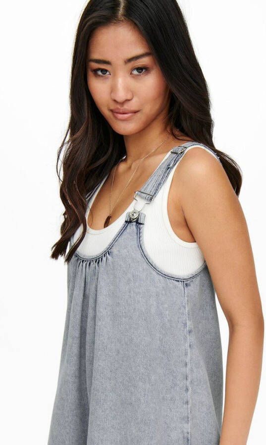 Only Denim jurk tuinbroek