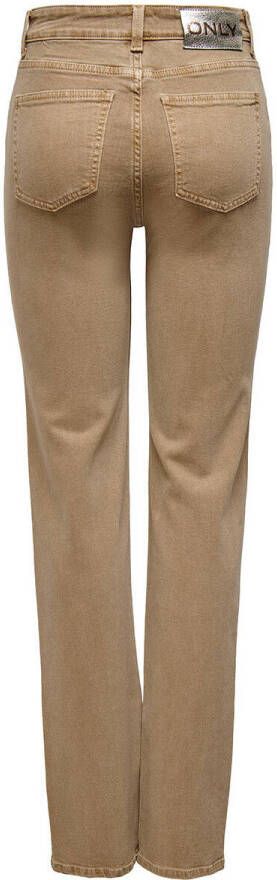 Only Emily hw bling maar lange str pant pnt tannin , Bruin, Dames