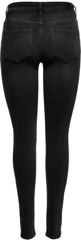 Only Pantalón Vaquero Anne Life , Zwart, Dames