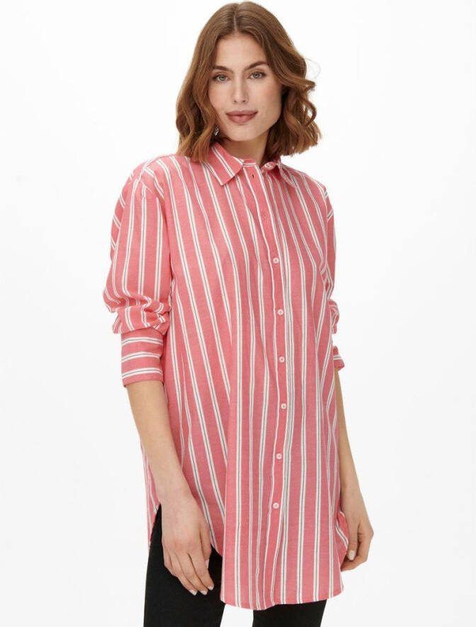 Only Overhemdblouse ONLPATRICIA LS LOOSE SHIRT