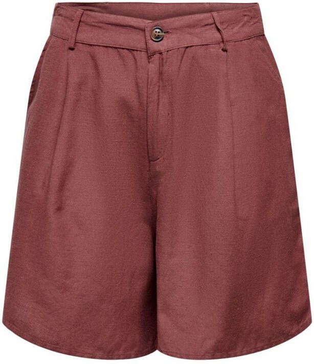 Only Shorts linnen bermuda