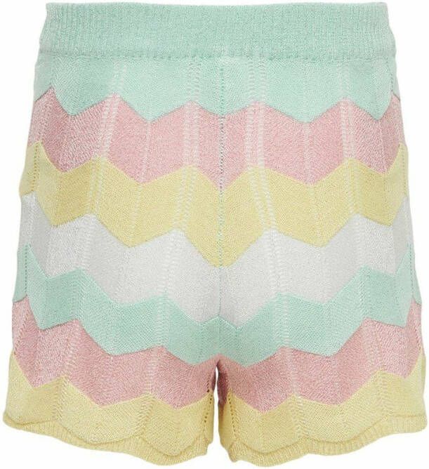 Only Shorts zig zag gestreept