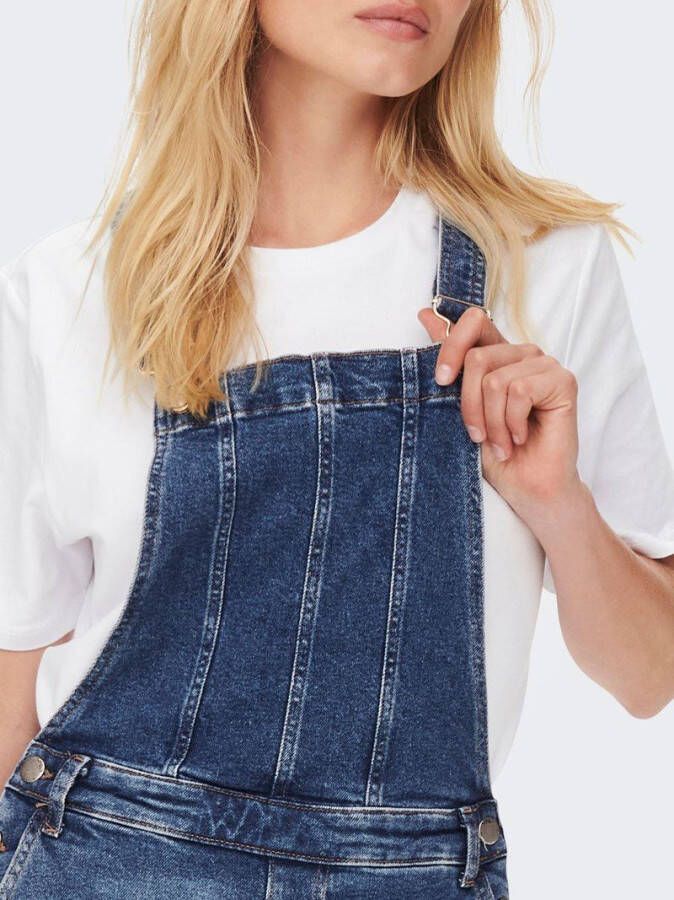 Only Tuinbroek onlpercy cropped denim