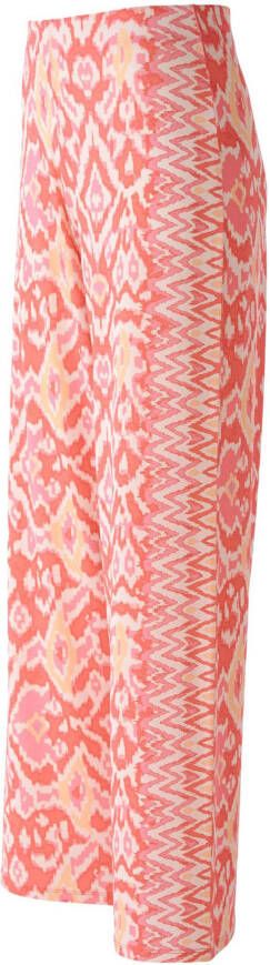Oui Pantalons Roze Dames