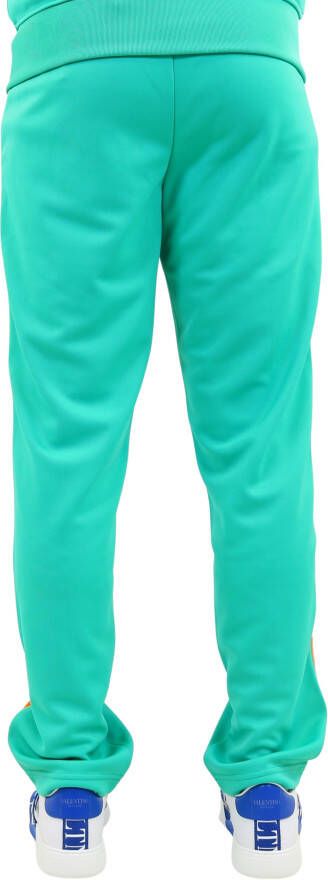 Palm Angels V Colorblock Trackbroeken , Groen, Heren