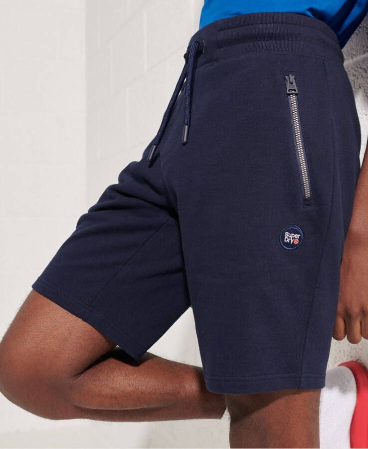 Superdry Shorts Navy Collective , Blauw, Heren