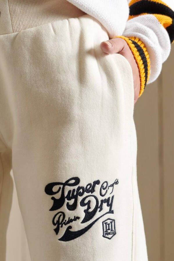 Superdry High waist tapered fit joggingbroek met steekzakken