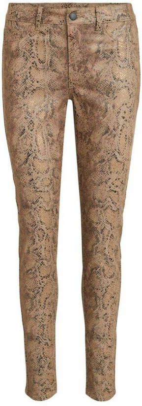 Vila Jeggings slangenmotief skinny fit