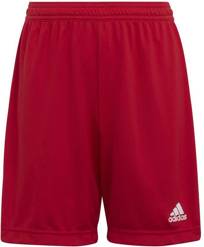 Adidas Kids adidas Entrada 22 Voetbalbroekje Kids Rood Wit