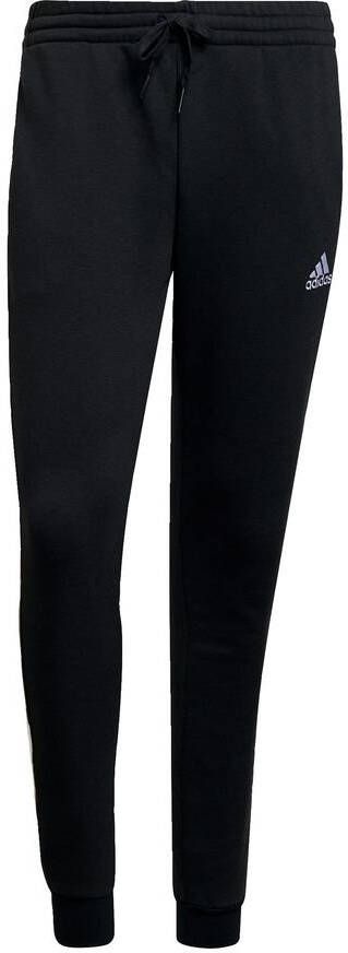 Adidas Essentials Fleece Camo Print Broek Black/White Heren