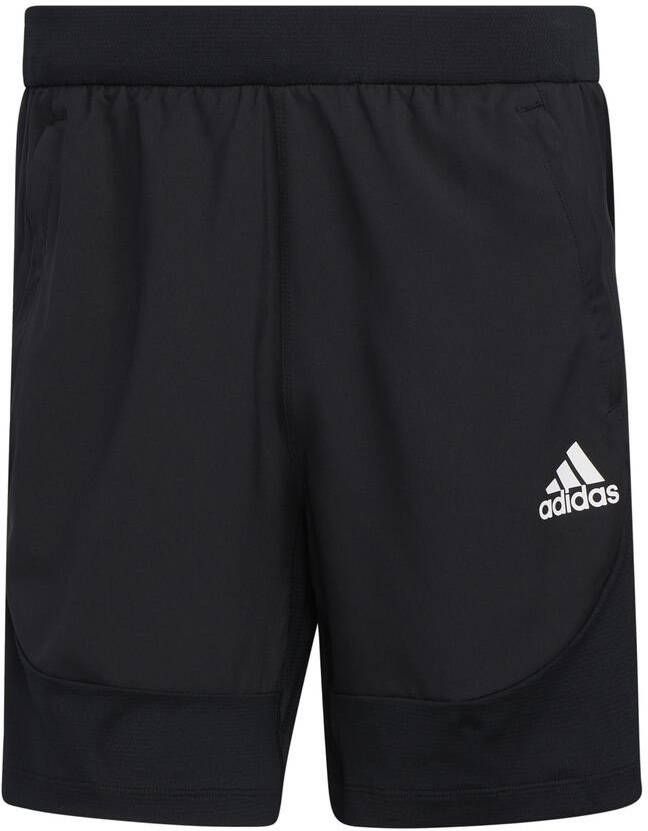 adidas Performance Designed4Training sportshort zwart