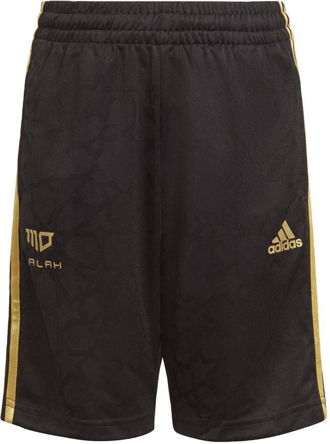 adidas Trainingsshorts Salah Zwart/Goud Kinderen