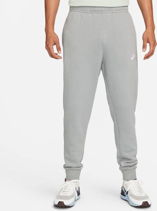 Nike sportswear club fleece joggingbroek grijs heren