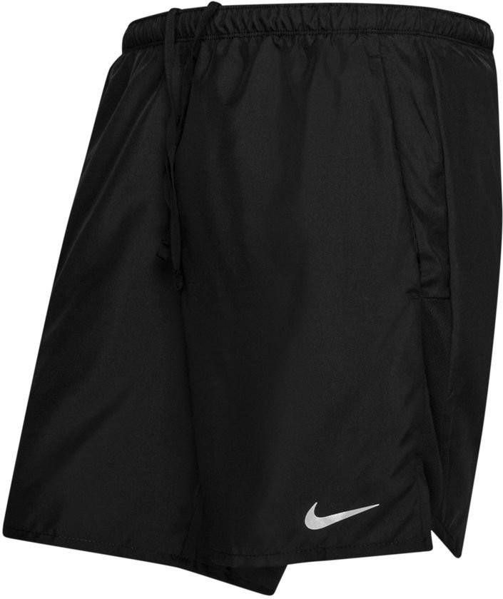 Nike Challenger Hardloopshorts met binnenbroek voor heren(18 cm) Zwart