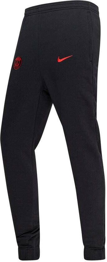 Nike Paris Saint Germain Voetbalbroek van fleece voor heren Zwart