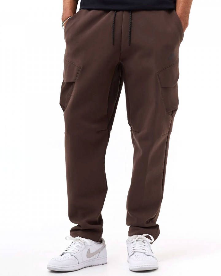 Nike Tech Fleece Cargo Broek Bruin