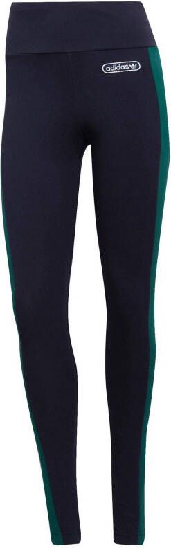 Adidas Originals legging donkerblauw/donkergroen