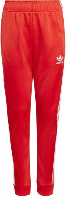 Adidas Originals regular fit joggingbroek Super Star Adicolor van gerecycled polyester rood/wit