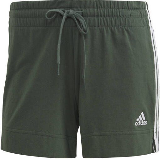 Adidas Performance sportshort groen/wit