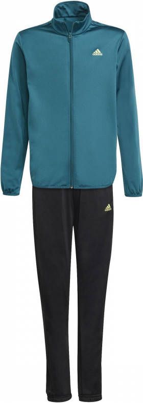 Adidas Performance trainingspak petrol/geel/zwart