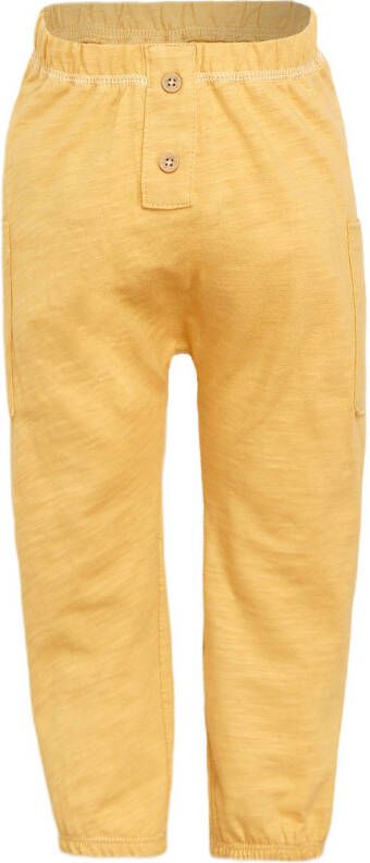 Ellos baby slim fit broek Murphy geel