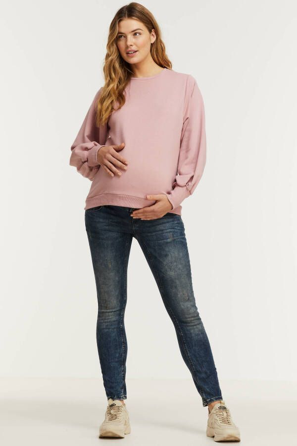 ESPRIT Maternity mom zwangerschapsjeans dark denim