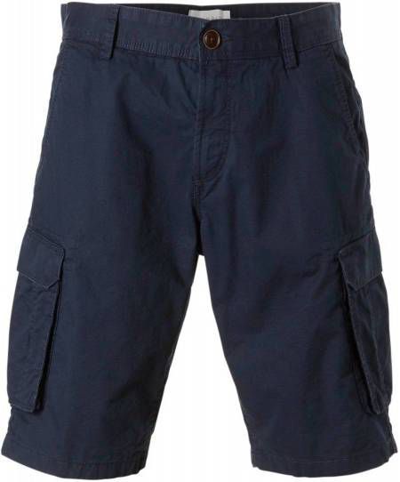 ESPRIT Men Casual cargo bermuda donkerblauw