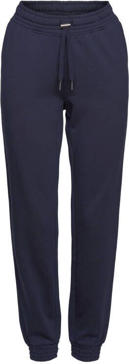 ESPRIT Women Casual regular fit sweatpants donkerblauw