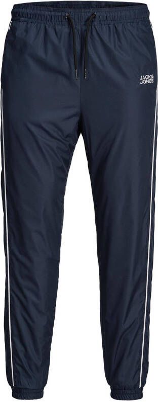 JACK & JONES JUNIOR sportbroek JJIACE donkerblauw/wit