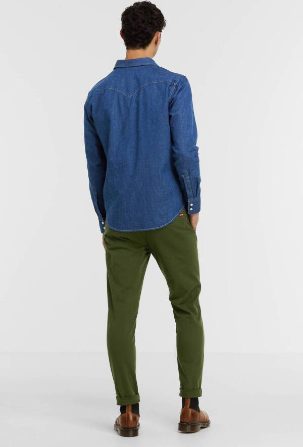 Levi's XX slim fit broek mossy green