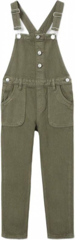 Mango Cokie straight fit tuinbroek van denim