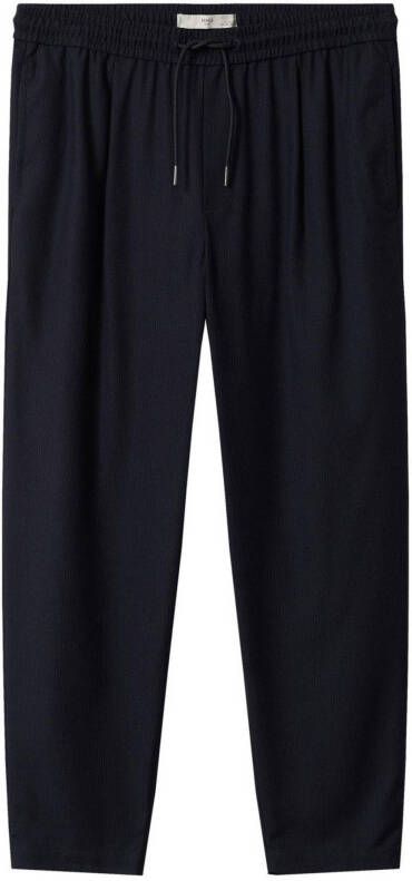 Mango Romeo slim fit pantalon met krijtstreep en steekzakken