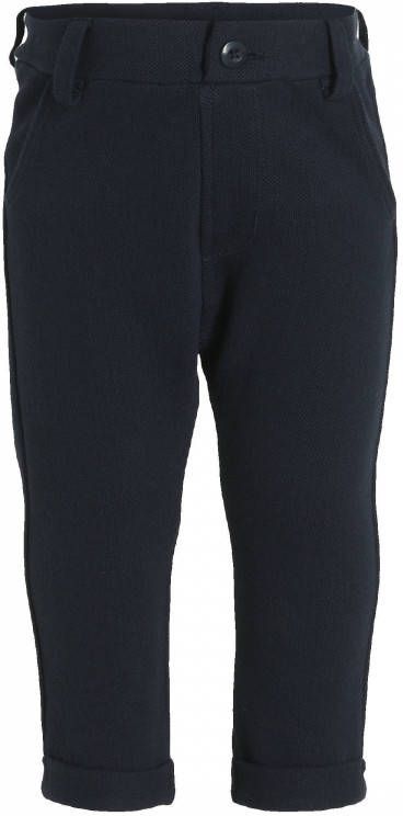 NAME IT BABY broek NBMTEKANT met biologisch katoen donkerblauw