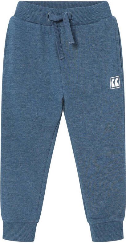 NAME IT MINI joggingbroek NMMVALON met logo blauw