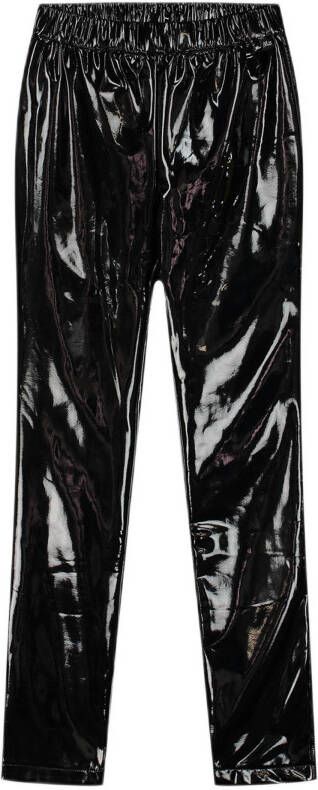 NIK&NIK lak broek Winie Patent zwart
