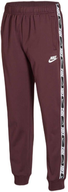 Nike sportswear repeat joggingbroek rood kinderen