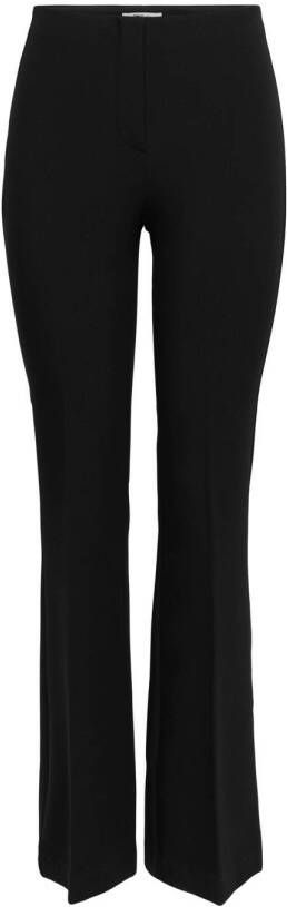 Only Sort Edina Hw Flare Pant Bukse , Zwart, Dames