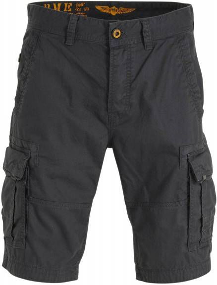 PME Legend regular fit cargo bermuda grijsblauw