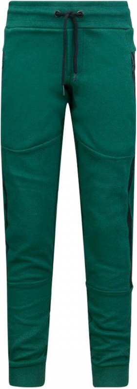 Retour Denim slim fit joggingbroek Valentijn met zijstreep groen