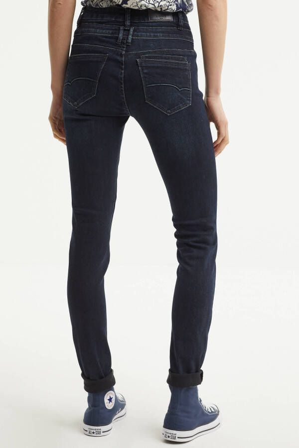 Scotch & Soda T shirt met all over print donkerblauw