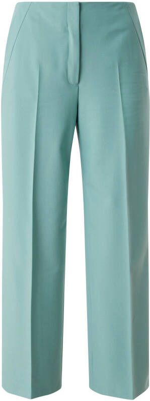 s.Oliver BLACK LABEL high waist wide leg pantalon turquoise