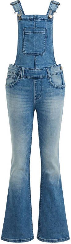 WE Fashion Blue Ridge tuinbroek mid blue
