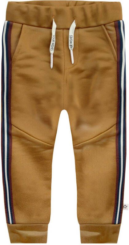 Your Wishes regular fit joggingbroek Brock oker