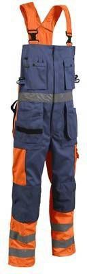 Blaklader Blåkläder 26031860 High Vis. Breteloverall Tuinbroek